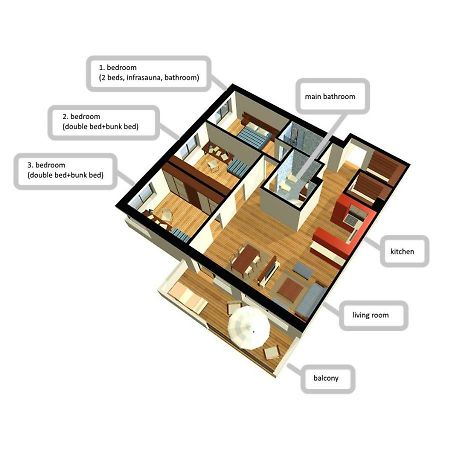 Apartman Donovaly Panorama 31C 4I Екстериор снимка